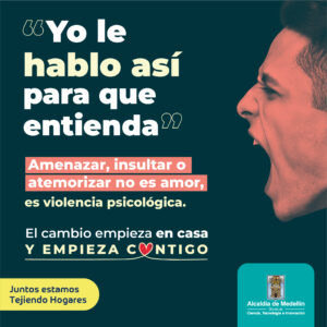 Yo le hablo así para que entienda.